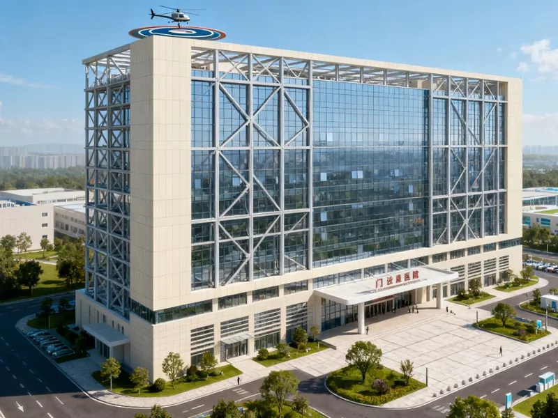 ساختمان بیمارستان فلزی پیش ساخته بلندمرتبه