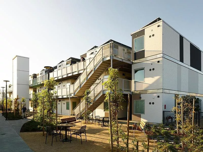 خانه های کانتینری پیش ساخته چند طبقه