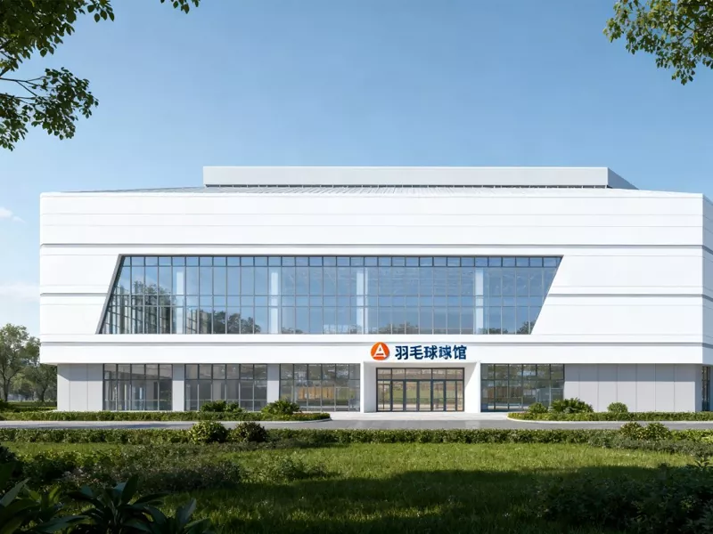 سالن بدمینتون سازه فولادی